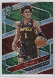 Panini Spectra International Green Prizm 2023-24/75 Jalen Johnson #47 - Imagen 1 de 3