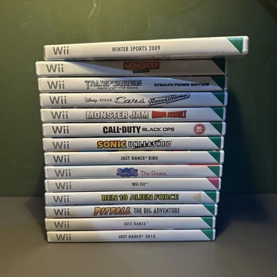 14x Nintendo Wii Game Bundle Job Lot Collection  - Complete - Image 1 of 2