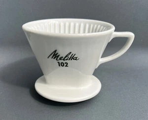 Melitta Kaffeefilter 102 4 Loch Vintage grüne Aufschrift - Bild 1 von 5