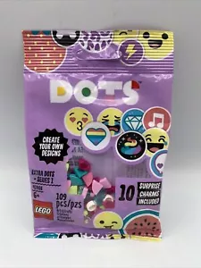 LEGO DOTS Extra DOTS - Series 1 41908 DIY Craft, Emoji Add-On Tile Set for Kids - Picture 1 of 2