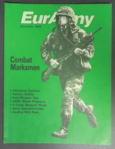 EurArmy Magazine November 1986 Combat Marksmen Vol. 25 No. 11 Christmas Customs - Picture 1 of 5