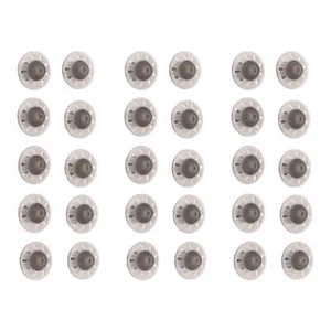 10pcs Hearing Device Domes Sound Amplifier Small Open Black Ear Tips Accesso NHE - Picture 1 of 31
