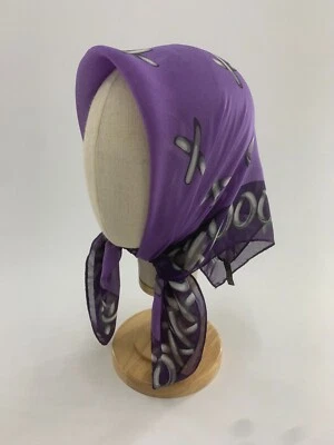 Винтажный Paloma Picasso носовой платок шелк бандана квадратный шарф надежном шейный платок - Изображение 1 из 4