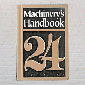 Machinery's Handbook 24th Edition 1992 Hardcover Engineers Draftsmen Toolmakers - Picture 1 of 3