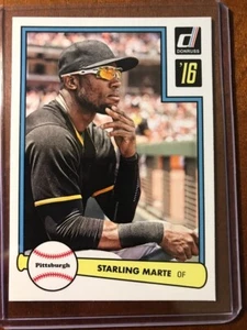 2016 Donruss '82 #33 Starling Marte Pittsburgh Pirates - Bild 1 von 2