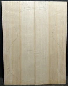 SALVAGED SITKA SPRUCE GUITAR TOP, AA, FOR JUMBO 17" ECO-FRIENDLY TONEWOOD - Foto 1 di 4
