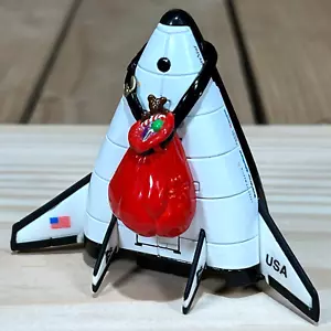 Vintage Hot Wheels 1999 Holiday Santa's X-33 Lockheed Martin Diecast Shuttle - Bild 1 von 5