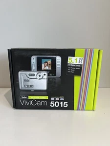 Vivitar 5.1MP Compact Digital Holiday Camera Vivicam 5015 New 2x AAA Batteries - Picture 1 of 3