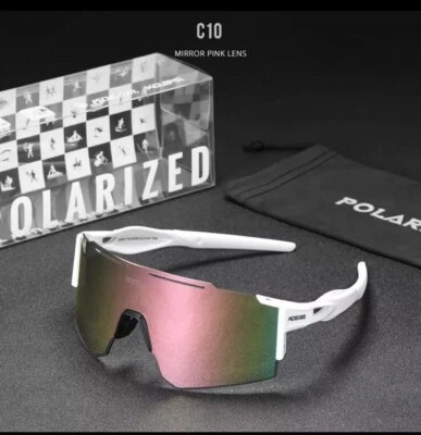 KDEAM Polarized Sunglasses Men Women TR90 Outdoor Glasses Cycling Sports Goggles - Image 1 of 4