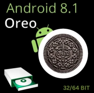 ANDROID 8.1 OREO 64bit x86 for PC Live Bootable DVD Rom Linux Operating System - Picture 1 of 4
