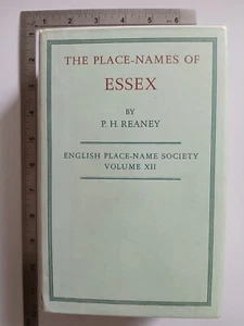 The Place-Names Of Essex By P H Reaney 1976 HB English Place Name Society Vol 12 - Picture 1 of 14