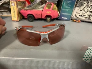 Tifosi Sunglasses Tempt # 2749 Silver & Orange Frames - Picture 1 of 13