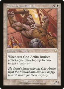 4x Cho-Arrim Bruiser - LP - Máscaras Mercadian - SPARROW MAGIC de colección - Imagen 1 de 1