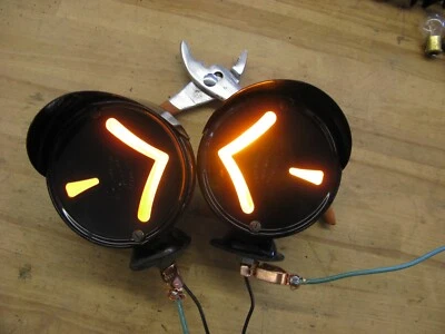 1 New Arrow Safety and  Signal Stat Co Orange Lights Lens - Image 1 of 3