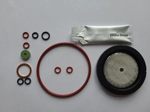 Kit de servicio Rancilio Silvia v1-2 inc cabezal, mampara de ducha y grifo de vapor + grasa - Imagen 1 de 3