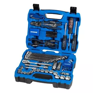 Kincrome 3/8 Inch 120 Piece Drive Metric Sockets Portable Automotive Tool Kit Au - Picture 1 of 7