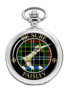 Paisley Scottish Clan Pocket Watch - Picture 1 of 4