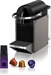 XN306TK Nespresso Pixie Titan, Macchina per Caffè Espresso, Ricette Programmabil - Foto 1 di 12