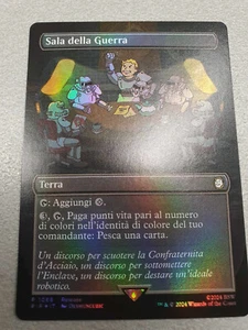 SALA DELLA GUERRA War room *FOIL* x 1 ITA - MTG FALLOUT PROMO NM - Picture 1 of 1