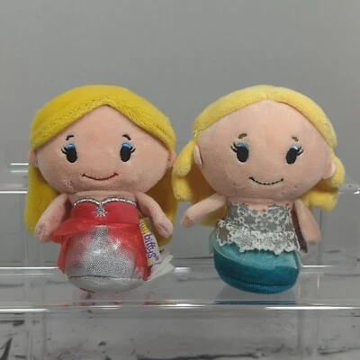 Hallmark Itty Bittys Barbie Plush Stuffed Dolls Lot of 2  - Imagem 1 de 4