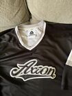 Vintage Axion Footwear Jersey Black And White
