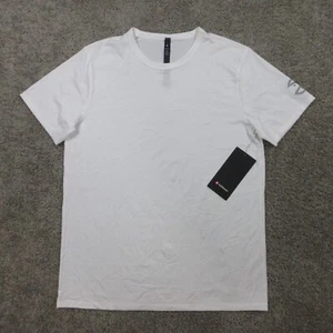 Atlanta Hawks Shirt Mens Large White Lululemon The Fundamental T Performance NBA - Picture 1 of 14