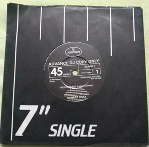 Robert Cray The Forecast Promo DJ copy 7” single Mercury Blues Advanced - Picture 1 of 8