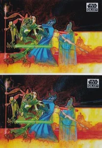 Star Wars 2021 cromado Galaxy Base y refractor #56 zarigüeya Palpatine - Imagen 1 de 1