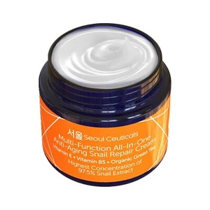 Korean Anti-Aging Snail Repair Cream 2 fl oz Natural Wrinkles-Free Healthy Skin - Picture 1 of 8
