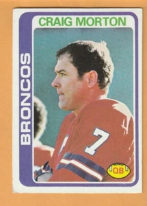 Craig Morton Denver Broncos 1978 Topps #405 California Golden Bears - Picture 1 of 2