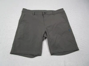 Ornot Shorts Mens 34 Gray 8" Bike Outdoors Cycling Travel Hike Made in USA - Picture 1 of 8