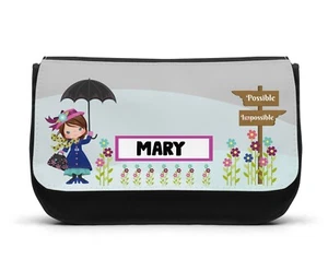 Astuccio Portamatite Ragazzo Personalizzato..Ragazze Poppins Regalo Compleanno Natale Scuola Maria - Foto 1 di 2