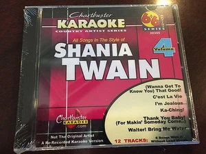 CHARTBUSTER 6+6 KARAOKE DISC 20395 SHANIA TWAIN VOL 4 CD+G COUNTRY MULTIPLEX - Picture 1 of 1