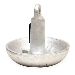 Attwood Boat Mushroom Lip Anchor 9943-1 | 15 LB Cast Iron - Picture 1 of 4