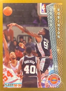 1992 Fleer #244 David Robinson - Picture 1 of 1