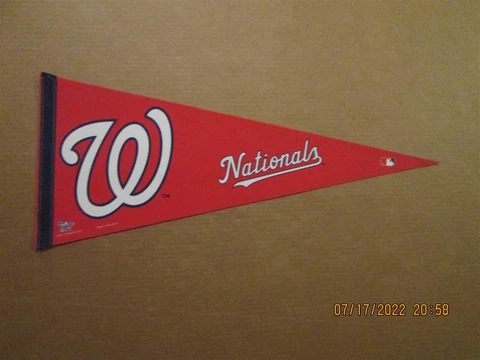 MLB Washington Nationals Vintage Circa 2012 Team Logo Baseball Pennant #4 Cover