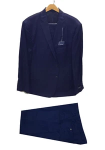 Ralph Ralph Lauren Classic Fit Flat Front 2-Piece Suit Navy 41Long 35W - Picture 1 of 3