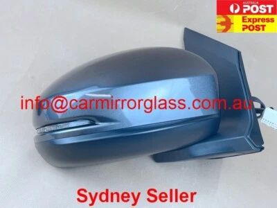 ESPEJO PUERTA HONDA CITY GM 2014-2020 NUEVO (LADO DERECHO, plegable manual, gris Foto 1 de 2