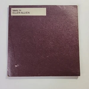 ELLEN ALLIEN CD FABRIC 34 CD Mixed 2007 Techno, Acid House, Minimal - Picture 1 of 3
