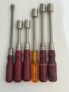 Gedore Dowidat 10mm 15mm 16mm Tuerca Drivers Mango Madera Herramientas De Colección Alemania - Imagen 1 de 6