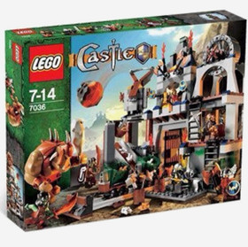 Lego Dwarves Mine 7036 Castle Fantasy Era 100% Complete Goblin Troll Set 2008