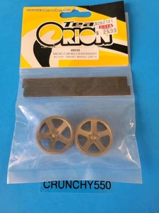 HPI Micro RS4 5 Spoke Aluminum Front Wheels Team Orion 48030 Vintage RC - Picture 1 of 4