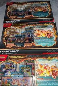 3 X Pokemon TCG Charizard ex Special Collection Box - New & Sealed ✅ - Picture 1 of 3