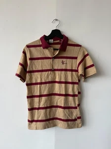 Vintage Artex Polo Shirt Mens Small Striped Johns Hopkins Embroidered 80s - Picture 1 of 5