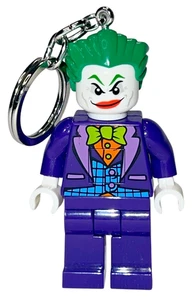 LEGO DC Super Heroes The Joker Key Light LED Lite Keychain - Picture 1 of 3