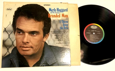 Merle Haggard And The Strangers Branded Man Lp  Vg - Image 1 of 4