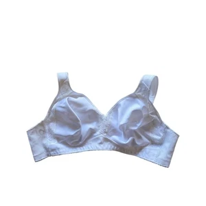 Reggiseno Playtex 44B donna bianco con spalline comode senza fili non imbottito regolabile - Foto 1 di 4