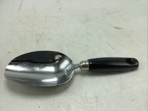 Vintage EKCO USA Level Full 1/4 Measuring Scoop, Black Wood Handle near Mint - Picture 1 of 11