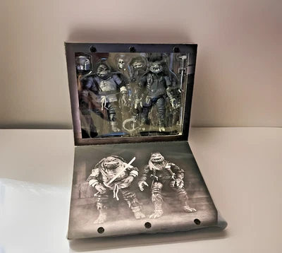 Neca TMNT X Universal Monsters Paquete de 2 Jorobado y Hombre Lobo NUEVO Foto 1 de 4