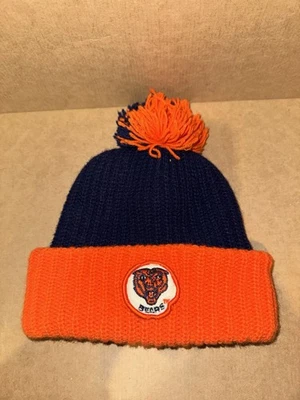 1980s Chicago Bears Unisex Knit Stocking Beanie Cap: Ditka & Walter Payton Era  - Image 1 of 4